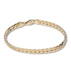 Thumbnail Image 1 of Previously Owned Hollow Herringbone Chain Bracelet 14K Yellow Gold 7.5&quot;