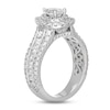 Thumbnail Image 1 of Previously Owned Neil Lane Diamond Engagement Ring 2-3/8 ct tw Pear, Round & Princess-cut 14K White Gold