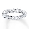 Thumbnail Image 0 of Previously Owned Diamond Eternity Ring 2 ct tw Round-cut 14K White Gold Size 5
