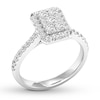 Thumbnail Image 4 of Previously Owned Diamond Engagement Ring 3/4 ct tw Round-cut 14K White Gold Size 7