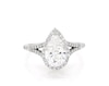 Thumbnail Image 0 of Previously Owned Lab-Created Diamonds by KAY Pear Shaped Engagement Ring 2-1/2 ct tw 14K White Gold