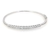 Thumbnail Image 0 of Previously Owned Lab-Grown Diamonds by KAY Bangle Bracelet 2 ct tw 14K White Gold