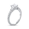 Thumbnail Image 1 of Previously Owned Lab-Created Diamonds by KAY Princess-Cut Engagement Ring 1-1/2 ct tw 14K White Gold