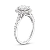 Thumbnail Image 1 of Previously Owned Lab-Created Diamonds by KAY Oval-Cut Engagement Ring 1-3/4 ct tw 14K White Gold