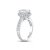 Thumbnail Image 2 of Previously Owned Lab-Grown Diamonds by KAY Oval-Cut Engagement Ring 2-1/2 ct tw 14K White Gold