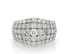 Thumbnail Image 0 of Previously Owned Diamond Fashion Ring 3 ct tw Round-cut 10K White Gold