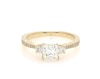 Thumbnail Image 0 of Previously Owned Neil Lane Bridal Diamond Engagement Ring 1 ct tw Princess-cut 14K Yellow Gold