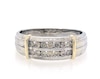 Thumbnail Image 0 of Previously Owned Men's Brown Diamond Wedding Band 1/2 ct tw Round-cut 10K Two-Tone Gold