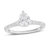 Thumbnail Image 0 of Previously Owned Lab-Created Diamonds by KAY Pear-Shaped Engagement Ring 1-1/5 ct tw 14K White Gold