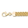 Thumbnail Image 2 of Previously Owned Solid Italian Multi Strand Rope Bracelet 14K Yellow Gold 7.5&quot;