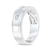 Thumbnail Image 2 of Previously Owned Men's THE LEO First Light Diamond Wedding Band 3/4 ct tw 14K White Gold