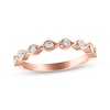 Thumbnail Image 1 of Previously Owned Every Moment Diamond Infinity Band 1/4 ct tw 14K Rose Gold