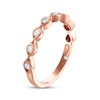 Thumbnail Image 2 of Previously Owned Every Moment Diamond Infinity Band 1/4 ct tw 14K Rose Gold