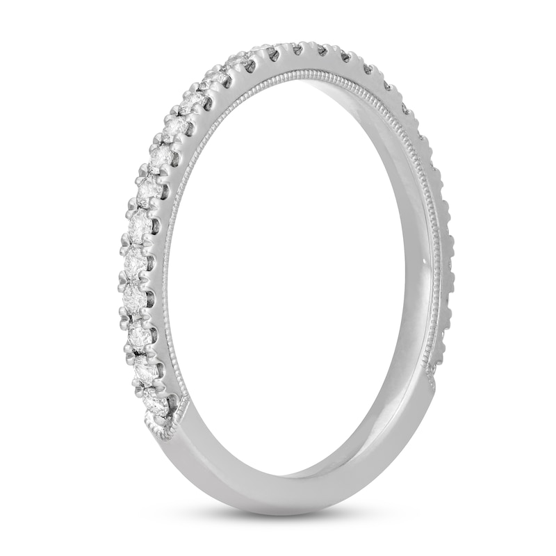 Main Image 2 of Previously Owned Neil Lane Diamond Wedding Band 1/3 ct tw Round-cut 14K White Gold