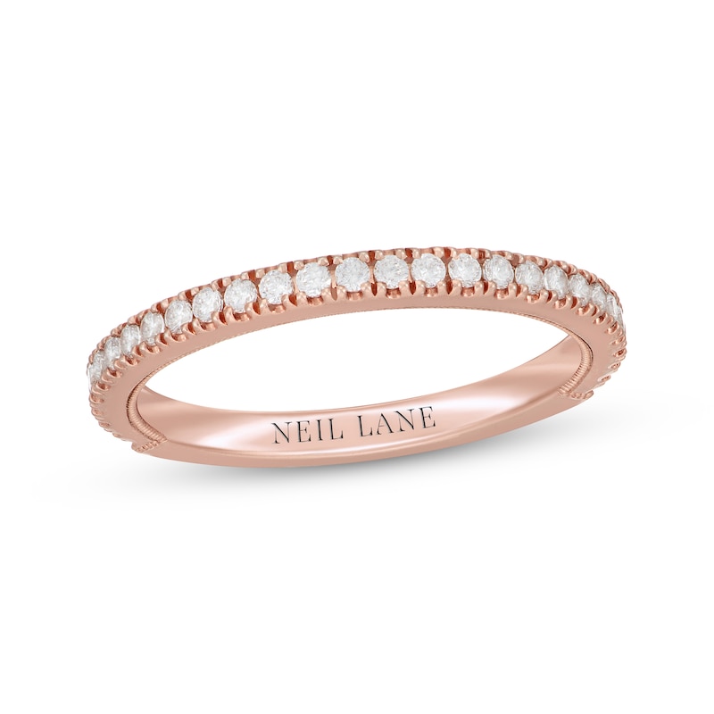 Main Image 1 of Previously Owned Neil Lane Diamond Wedding Band 1/3 ct tw 14K Rose Gold