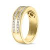 Thumbnail Image 2 of Previously Owned Men’s THE LEO Ideal Cut Diamond Wedding Band 3/4 ct tw 14K Yellow Gold