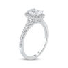 Thumbnail Image 1 of Previously Owned Lab-Created Diamonds by KAY Oval-Cut Engagement Ring 1-1/2 ct tw 14K White Gold