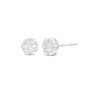 Thumbnail Image 0 of Previously Owned THE LEO Diamond Flower Stud Earrings 1/2 ct tw 14K White Gold