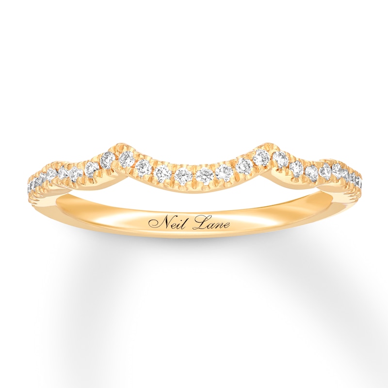 Main Image 1 of Previously Owned Neil Lane Bridal Wedding Band 1/6 ct tw Diamonds 14K Gold Size 5