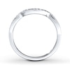 Thumbnail Image 1 of Previously Owned Neil Lane Wedding Band 1/8 ct tw Diamonds 14K White Gold Size 6