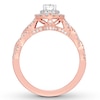 Thumbnail Image 2 of Previously Owned Neil Lane Bridal Diamond Engagement Ring 1-1/6 cts tw 14K Rose Gold Size 5.5