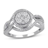 Thumbnail Image 0 of Previously Owned Diamond Ring 1/2 ct tw Round-cut 10K White Gold