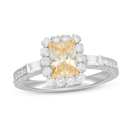 Previously Owned Neil Lane Yellow Diamond Engagement Ring 1-5/8 ct tw 14K White Gold