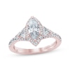 Thumbnail Image 0 of Previously Owned Monique Lhuillier Bliss Diamond Engagement Ring 1-1/2 ct tw Marquise, Pie & Round-Cut 18K Rose Gold