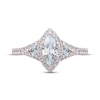 Thumbnail Image 3 of Previously Owned Monique Lhuillier Bliss Diamond Engagement Ring 1-1/2 ct tw Marquise, Pie & Round-Cut 18K Rose Gold