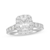 Thumbnail Image 1 of Previously Owned Neil Lane Diamond Engagement Ring 2-1/4 ct tw Radiant & Round-cut 14K White Gold Size 5