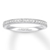 Thumbnail Image 1 of Previously Owned Neil Lane Diamond Wedding Band 1/4 ct tw 14K White Gold Size 7