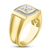 Thumbnail Image 1 of Previously Owned Men's Lab-Created Diamonds by KAY Square Ring 1 ct tw 14K Yellow Gold