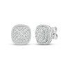 Thumbnail Image 0 of Previously Owned Lab-Grown Diamonds by KAY Cushion-Shaped Stud Earrings 1 ct tw 10K White Gold