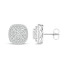 Thumbnail Image 2 of Previously Owned Lab-Grown Diamonds by KAY Cushion-Shaped Stud Earrings 1 ct tw 10K White Gold