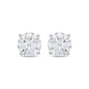 Thumbnail Image 2 of Previously Owned Lab-Grown Diamonds by KAY Solitaire Stud Earrings 1 ct tw 14K White Gold (F/SI2)