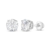 Thumbnail Image 1 of Previously Owned Lab-Grown Diamonds by KAY Solitaire Stud Earrings 2 ct tw 14K White Gold (F/VS2)