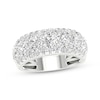 Thumbnail Image 1 of Previously Owned Lab-Created Diamonds by KAY Domed Anniversary Ring 2-1/2 ct tw 14K White Gold