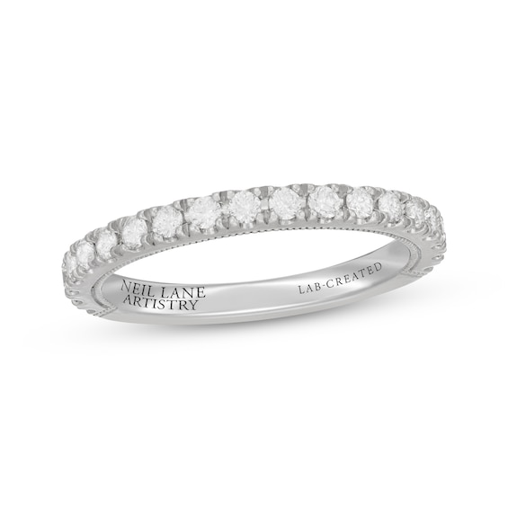 Previously Owned Neil Lane Artistry Lab-Created Diamond Anniversary Band 1/2 ct tw 14K White Gold