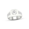 Thumbnail Image 1 of Previously Owned Men's Lab-Grown Diamonds by KAY Ring 1-1/4 ct tw 14K White Gold