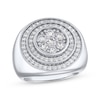 Thumbnail Image 1 of Previously Owned Men's Lab-Grown Diamonds by KAY Ring 2 ct tw Round-cut 14K White Gold