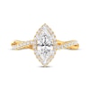 Thumbnail Image 3 of Previously Owned Lab-Grown Diamonds by KAY Marquise-Cut Twist Shank Engagement Ring 1-1/4 ct tw 14K Yellow Gold