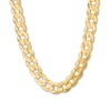 Thumbnail Image 1 of Previously Owned Solid Cuban Curb Chain Necklace 14K Yellow Gold 22&quot;