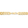 Thumbnail Image 2 of Previously Owned Solid Cuban Curb Chain Necklace 14K Yellow Gold 22&quot;