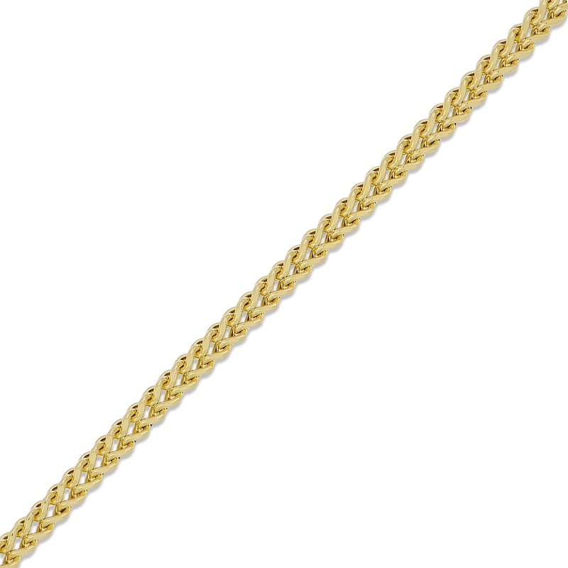 Main Image 2 of Previously Owned Hollow Franco Chain Bracelet 14K Yellow Gold 8.5&quot;