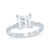 Thumbnail Image 1 of Previously Owned Monique Lhuillier Bliss Princess-Cut Lab-Grown Diamond Engagement Ring 1-7/8 ct tw 18K White Gold