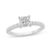 Thumbnail Image 1 of Previously Owned Lab-Grown Diamonds by KAY Princess-Cut Diamond Engagement Ring 1-1/3 ct tw 14K White Gold