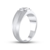 Thumbnail Image 2 of Previously Owned Men's Lab-Grown Diamonds by KAY Round-Cut Wedding Band 1 ct tw 14K White Gold