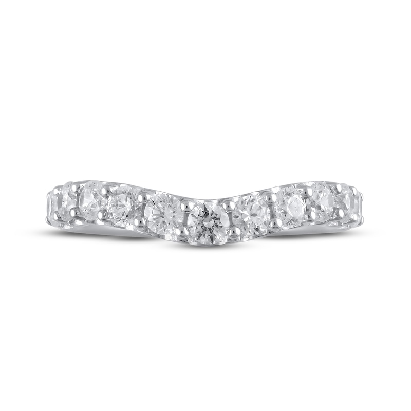 Previously Owned Lab-Created Diamonds by KAY Anniversary Band 1 ct tw 14K White Gold