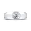 Thumbnail Image 3 of Previously Owned Men's Lab-Created Diamonds by KAY Wedding Band 1/2 ct tw 14K White Gold