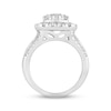 Thumbnail Image 2 of Previously Owned Multi-Diamond Center Engagement Ring 2 ct tw Round-cut 14K White Gold